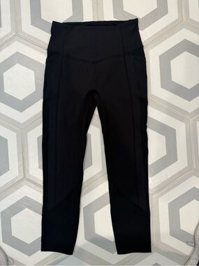 lululemon athletica Black Leggings with Size Dot